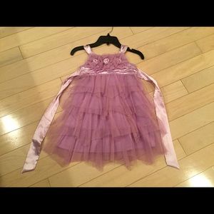Light purple dress with layers